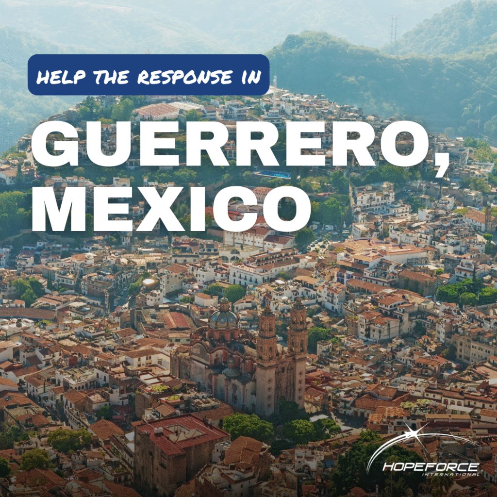 Hope Force Mexico is supporting families who have fled from gang violence in Guerrero, Mexico.